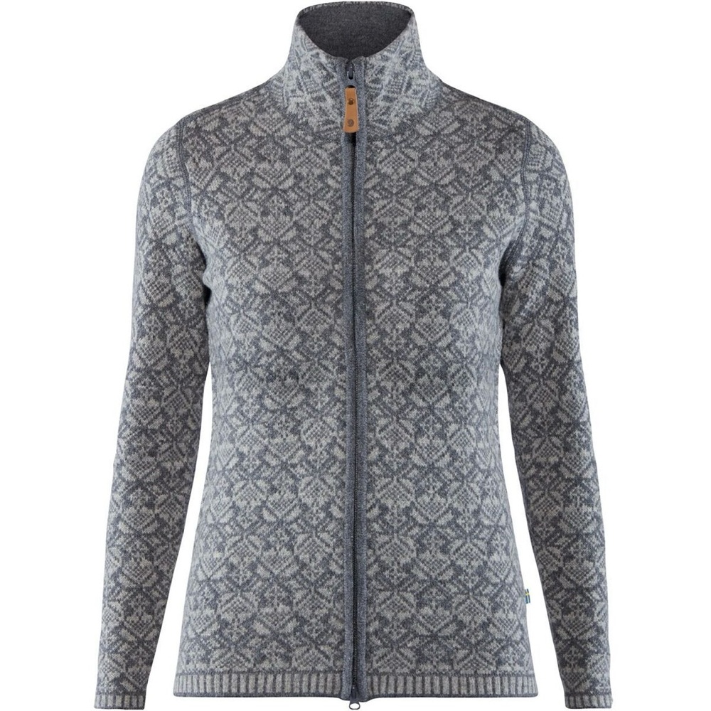 FJÄLL RÄVEN Patterned Zip-Up Sweater